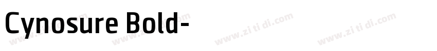 Cynosure Bold字体转换 Cynosure Bold字体转换
